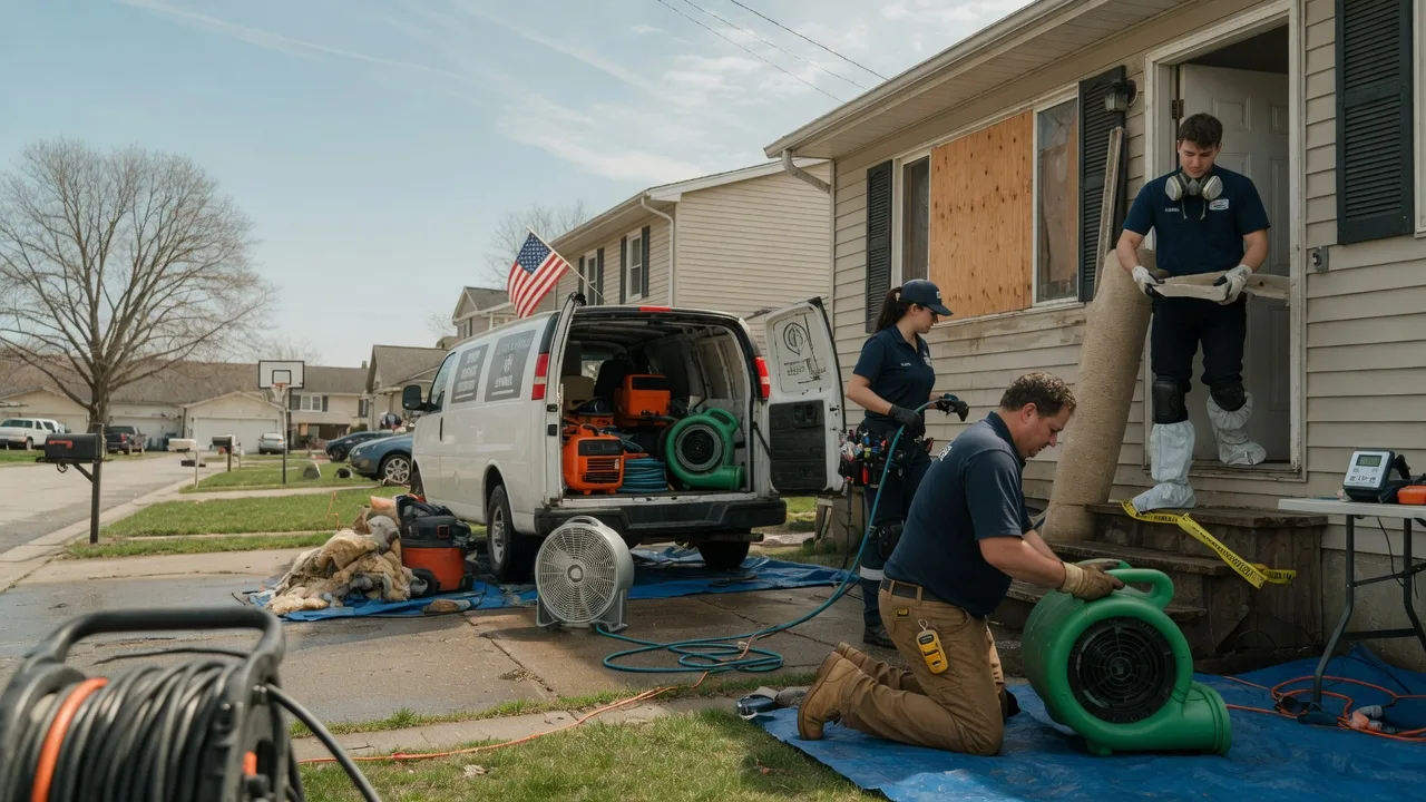 Water Damage Restoration in Pearl, MS near me